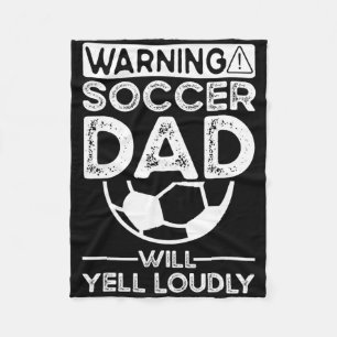 Soccer Dad _7 Fleece Blanket
