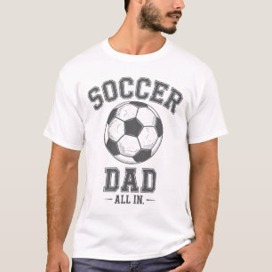 Soccer Dad Family Matching Sideline Dad Sport Love T-Shirt