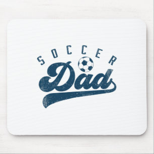 Soccer Dad Gifts Daddy Father's Day Mouse Mat