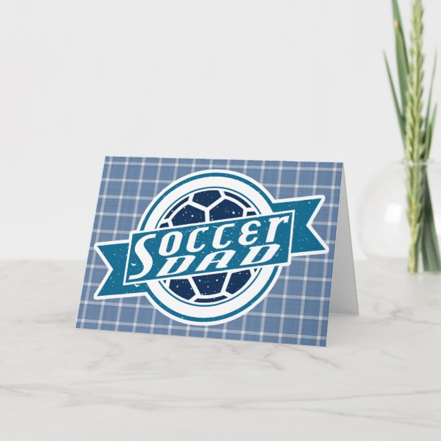 Soccer Dad Holiday Card (Front)