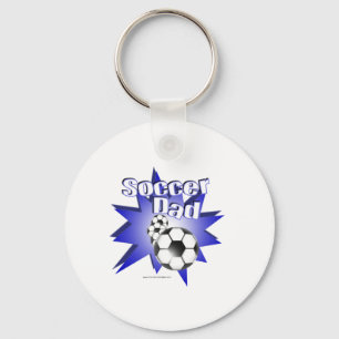 Soccer DAD Key Ring