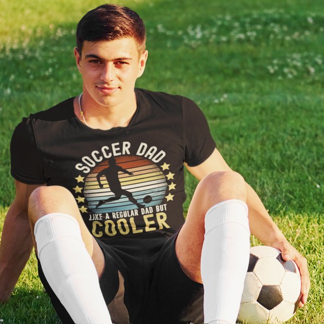 Soccer Dad Like a Regular Dad But Cooler T-Shirt (Creator Uploaded)