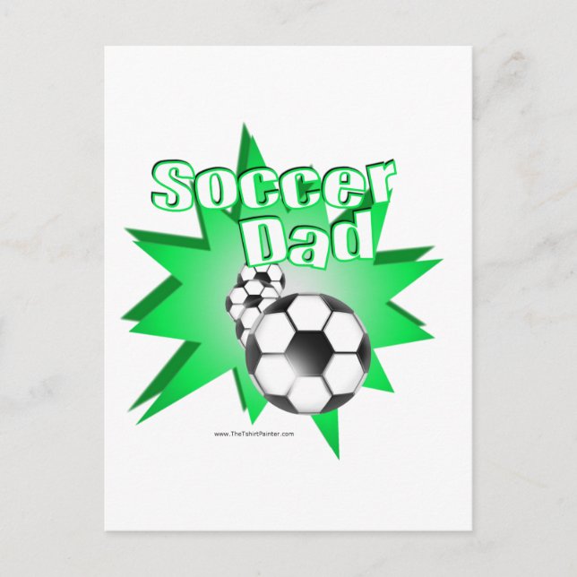 Soccer Dad Postcard (Front)