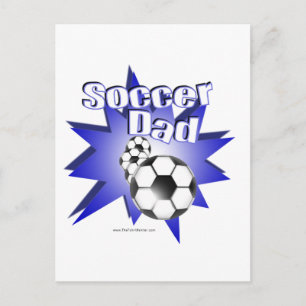Soccer DAD Postcard