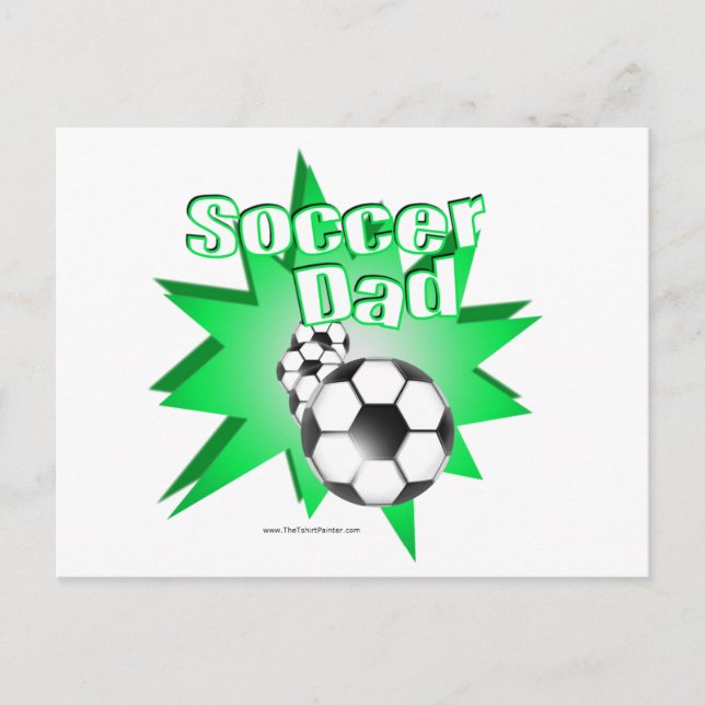 Soccer Dad Postcard (Front)