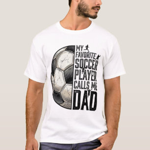 Soccer Dad Vintage Engraving Quote Vector Design_1 T-Shirt