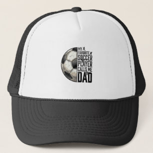 Soccer Dad Vintage Engraving Quote Vector Design_1 Trucker Hat