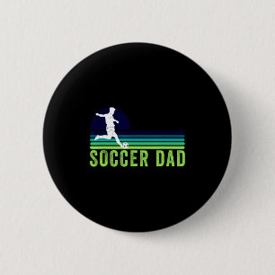 Soccer Dad Vintage Soccer 4 T Shirt 6 Cm Round Badge