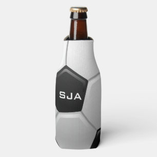 Soccer Design Bottle Cooler