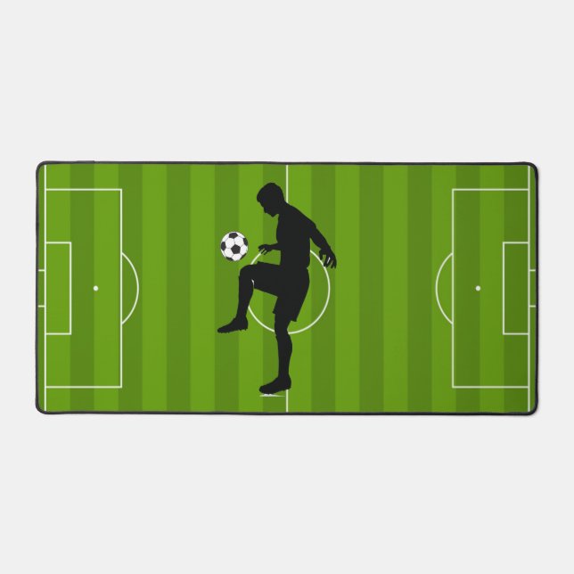 Soccer Design Desk Mat (Front)