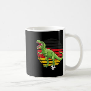 Soccer Dino Trex German Jersey Germany Flag Footll Coffee Mug