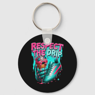 Soccer Drip Boys Ice Cream Drip Youth Respect The Key Ring