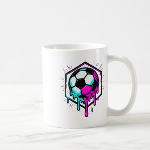 Soccer Drip For Boys Drippy Design Youth Boys Socc Coffee Mug
