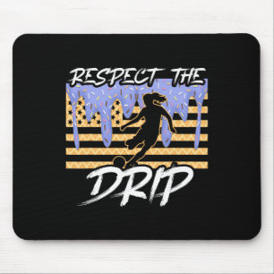Soccer Drip Girls Dripping Ice Cream Respect The D Mouse Mat