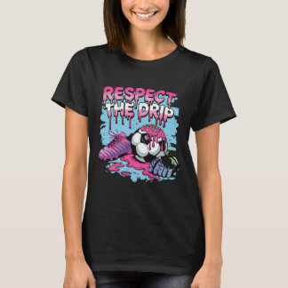 Soccer Drip Ice Cream Respect The Drip Soccer Play T-Shirt