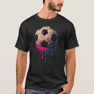 Soccer Drip Soccer Player Cool Teen Boys Drip T-Shirt