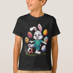 Soccer Easter Shirt Boys Kids Easter Bunny Soccer