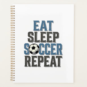 Soccer Eat Sleep Repeat Vintage Typography Shirt_1 Planner