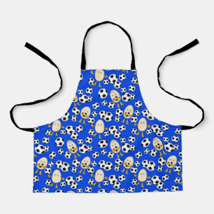 Soccer Egghead Pattern  Apron