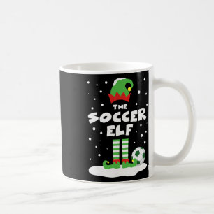 Soccer Elf Matching Group Family Holiday Christmas Coffee Mug