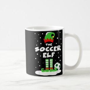 Soccer Elf Matching Group Family Holiday Christmas Coffee Mug