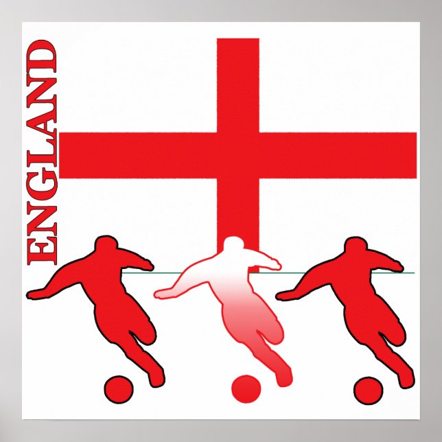 Soccer England Poster (Front)
