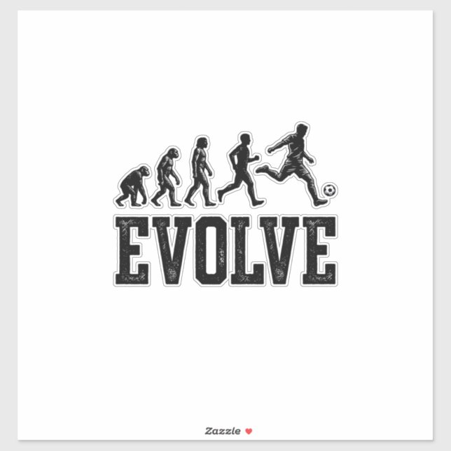 Soccer Evolution Vintage Vector Shirt Design_1 (Sheet)