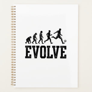 Soccer Evolution Vintage Vector Shirt Design_1 Planner