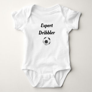 Soccer. Expert Dribbler. Baby Bodysuit