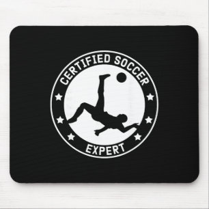 Soccer Expert Soccer Player Mouse Mat