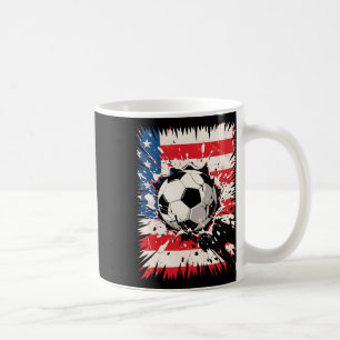 Soccer Explosion Cool Clash For Sport Fans And Pla Coffee Mug