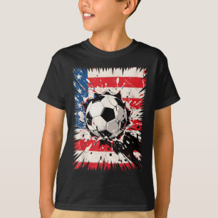 Soccer Explosion Cool Clash For Sport Fans And Pla T-Shirt