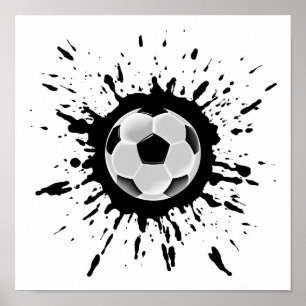 Soccer Explosion Poster