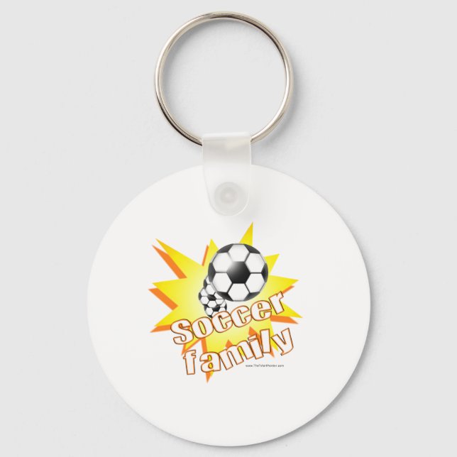 Soccer Family Key Ring (Front)