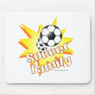 Soccer Family Mouse Mat