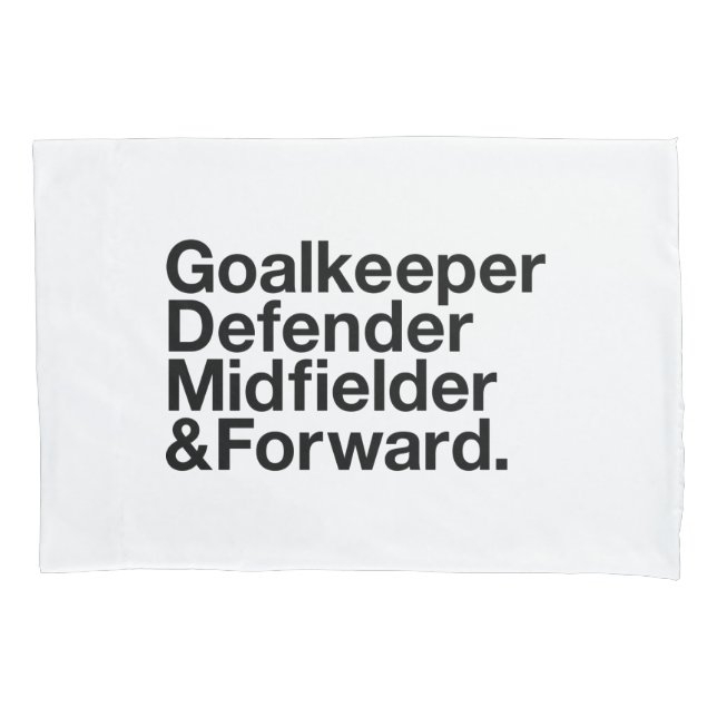 SOCCER Fan Pillowcase (Front)