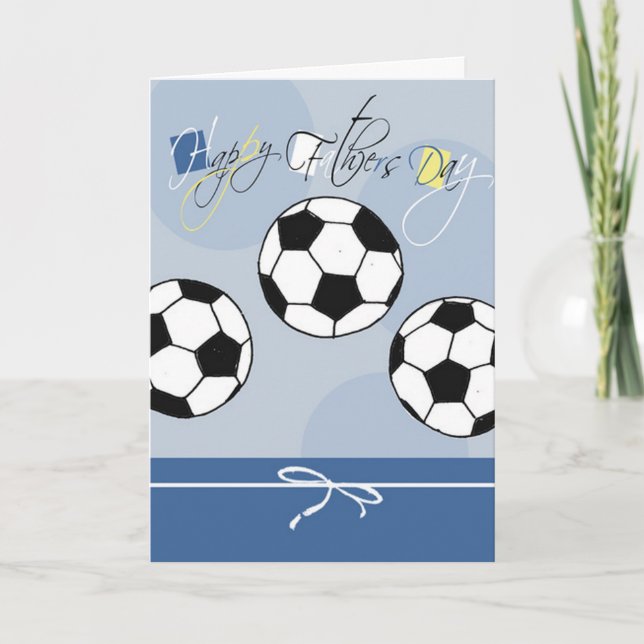 Soccer Father's Day Card (Front)