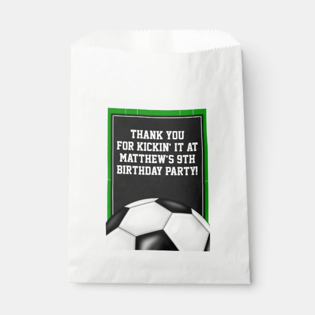 Soccer Favours Bag for Football Fans (Front)