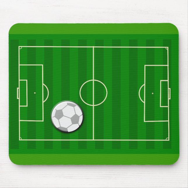 Soccer Field and Ball Mouse Mat (Front)