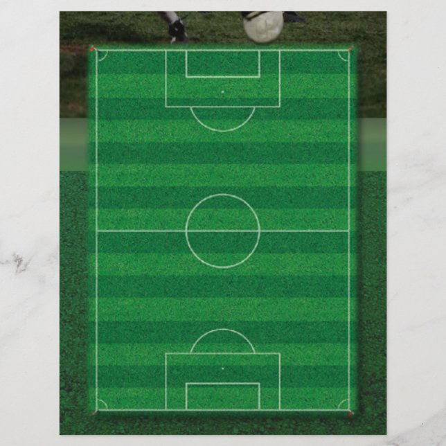 Soccer Field Letterhead (Front)