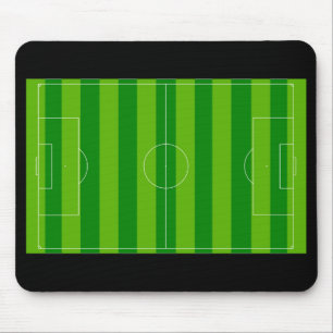 Soccer field mouse mat