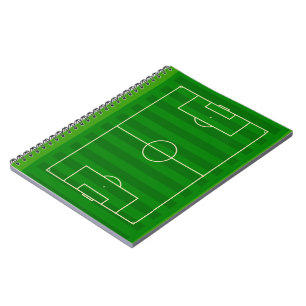 Soccer Field Notebook