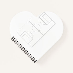 soccer field notebook