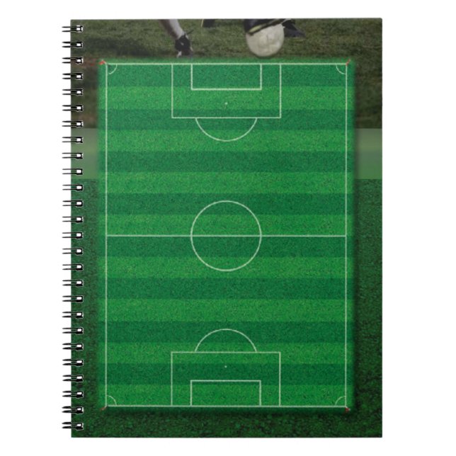 Soccer Field Notebook (Front)