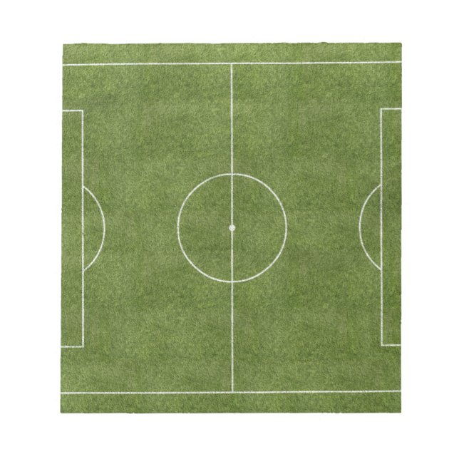Soccer Field Notepad (Front)