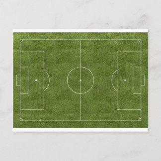 Soccer Field Postcard