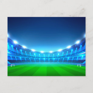 Soccer Field - postcard