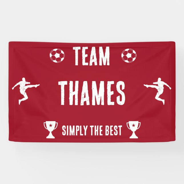 Soccer Football Accessories Banner (Horizontal)