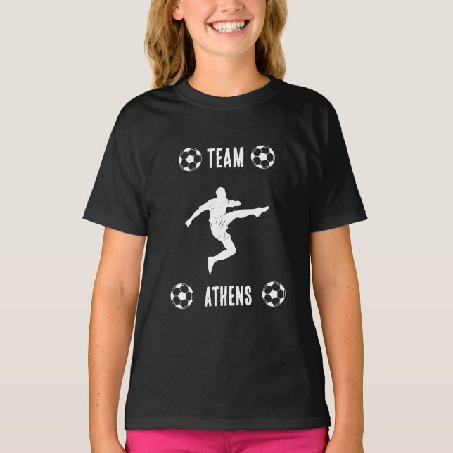 Soccer Football Apparel T-Shirt (Front)