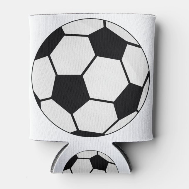 Soccer Football Ball Can Cooler (Front)